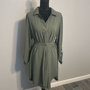 Green Dress with strap